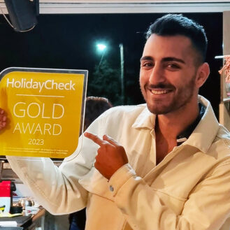 Holiday Check Gold Award 2023 für Helena Christina